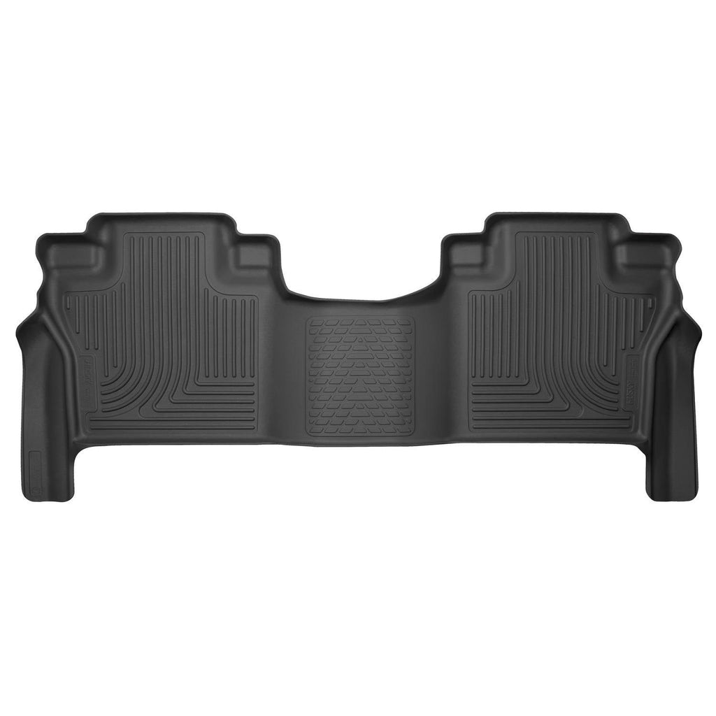 Husky Liners 17-21 Titan CC / 16-21 Titan XD CC w/ Front Buckets X-act 2nd Seat Floor Liner BLK-Husky Liners-HSL55461