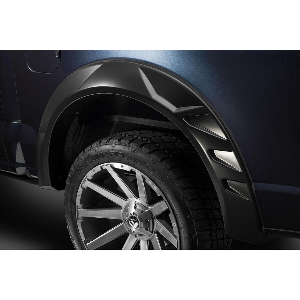 Husky Liners 17-22 Ford F-250/350 Super Duty DRT Style Fender Flares (Smooth) 4pc - Blk-Husky Liners-HSL2802951