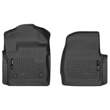 Load image into Gallery viewer, Husky Liners 17 Ford F-250 F-350 Super Duty Standard Cab WeatherBeater Black Front Floor Liners-Husky Liners-HSL13311