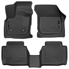 Load image into Gallery viewer, Husky Liners 17 Ford Fusion / 17 Lincoln MKZ Black Front and 2nd Row Floor Liners-Husky Liners-HSL98791