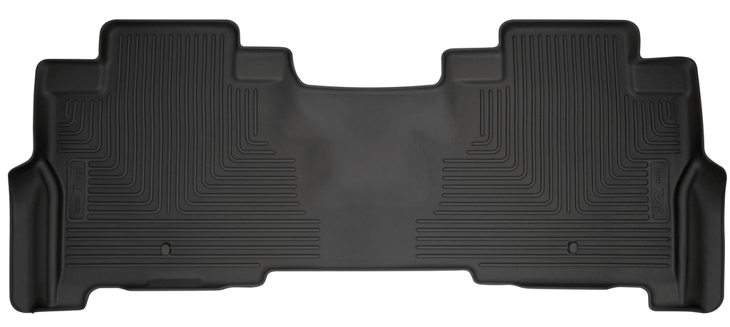 Husky Liners 18-22 Ford Expedition WeatherBeater Second Row Black Floor Liners-Husky Liners-HSL14341