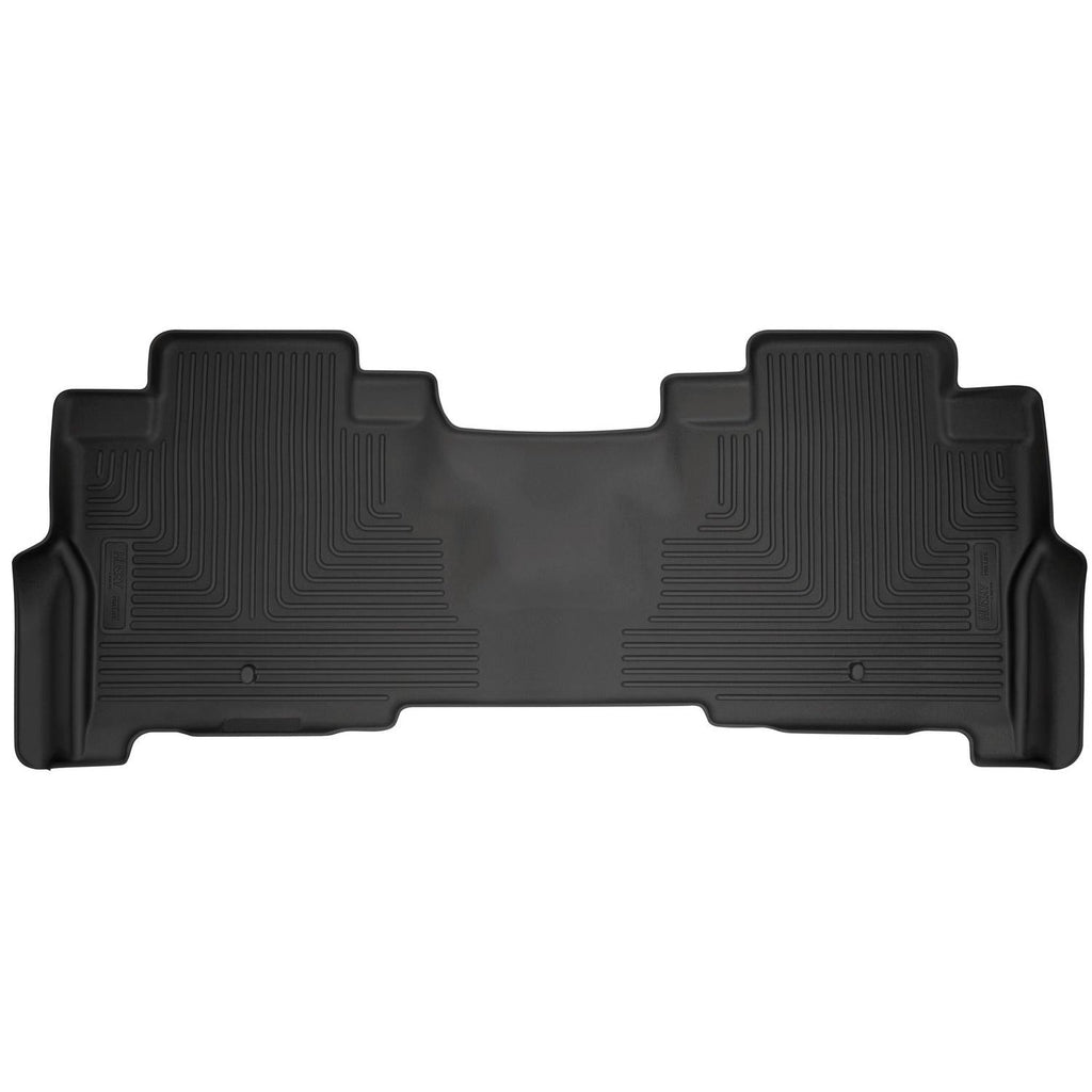 Husky Liners 18-22 Ford Expedition WeatherBeater Second Row Black Floor Liners-Husky Liners-HSL14341
