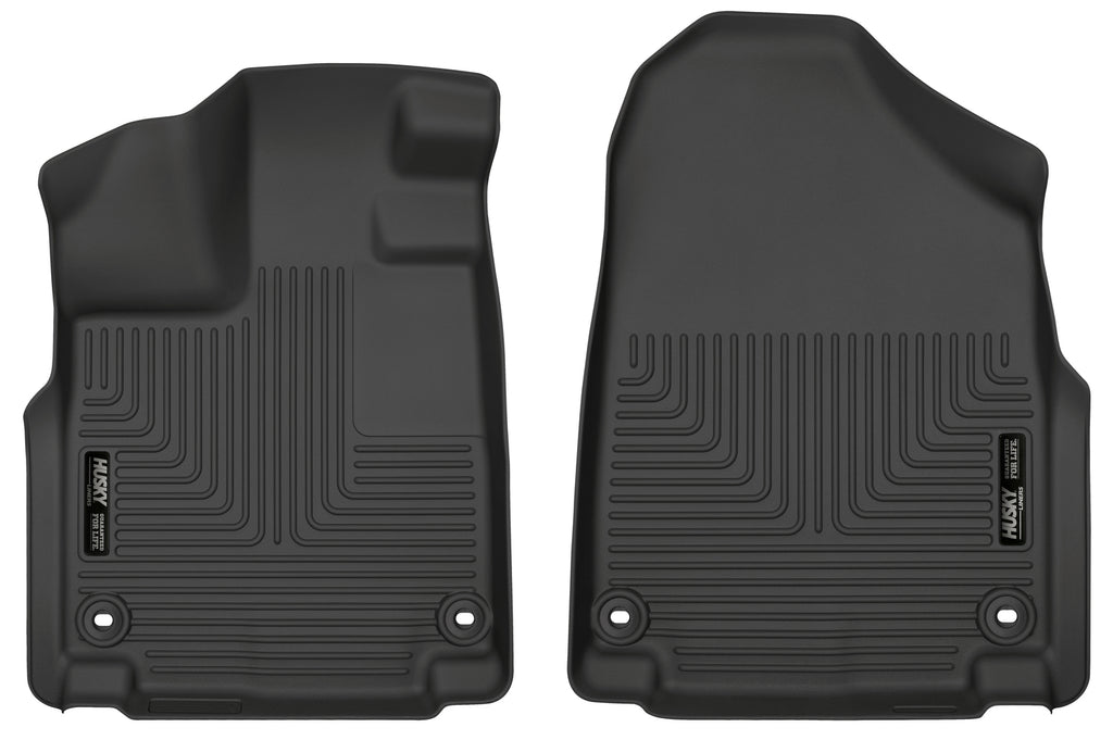 Husky Liners 18-23 Honda Odyssey WeatherBeater Black Front Floor Liners-Husky Liners-HSL18801