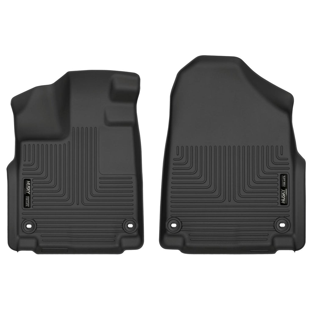 Husky Liners 18-23 Honda Odyssey WeatherBeater Black Front Floor Liners-Husky Liners-HSL18801