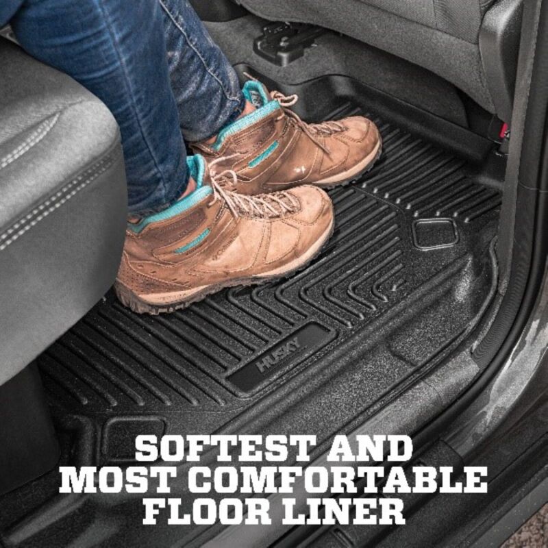 Husky Liners Husky Liners 18-25 Volvo XC60X-Act Contour Black Floor Liners (2nd Seat)