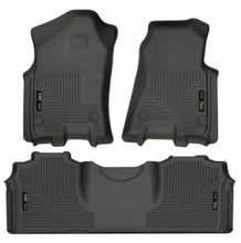 Load image into Gallery viewer, Husky Liners 19-21 RAM 2500/3500 Mega Cab Weatherbeater Front and 2nd Seat Floor Liners - Black-Husky Liners-HSL94131