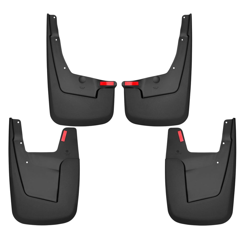 Husky Liners 19-22 RAM 1500 w/o OEM Fender Flares Custom-Molded Front & Rear Mud Guards-Husky Liners-HSL58146
