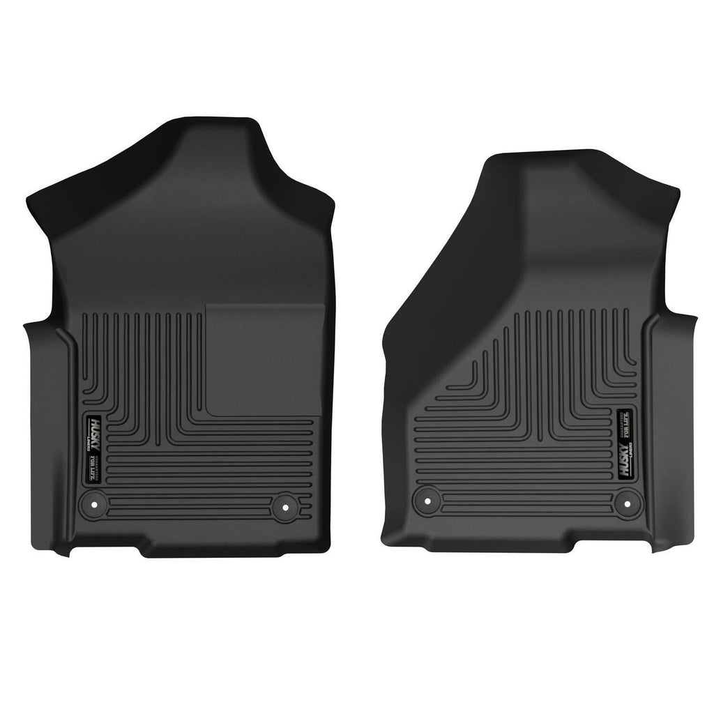 Husky Liners 19-22 Ram 2500/3500 Standard Cab Vinyl X-Act Contour Front Black Floor Liner-Husky Liners-HSL50691