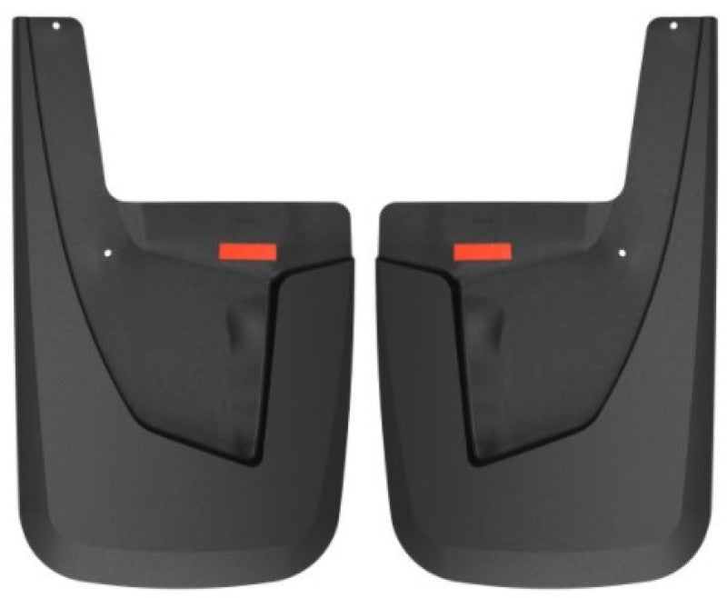 Husky Liners 19-22 RAM 2500/3500 w/o OEM Fender Flares Custom Rear Mud Guards - Black-Husky Liners-HSL59041