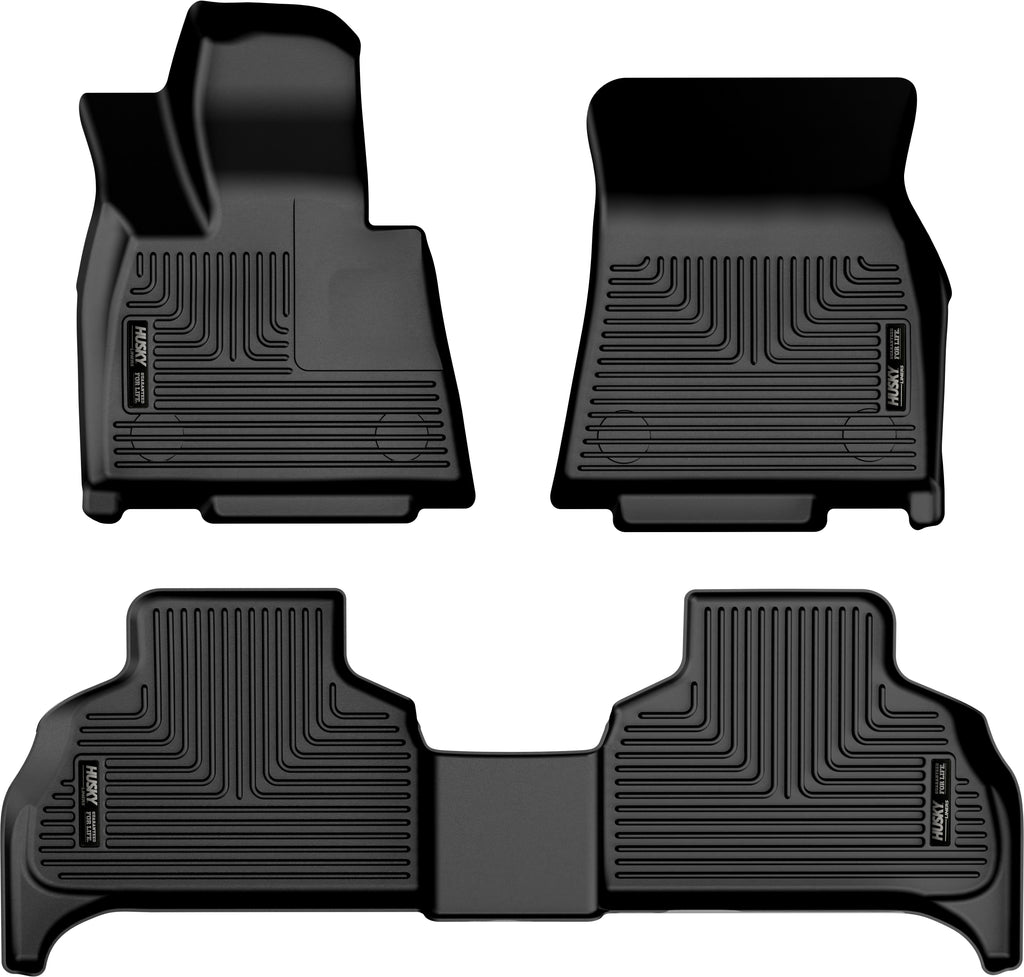 Husky Liners 19-23 BMW X5 Weatherbeater Black Front & 2nd Seat Floor Liners-Husky Liners-HSL95921