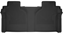 Load image into Gallery viewer, Husky Liners 19-23 Chevy Silverado 1500 CC X-Act Contour Black 2nd Seat Floor Liners (Full Coverage)-Husky Liners-HSL54201