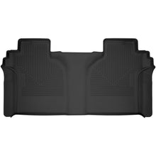Load image into Gallery viewer, Husky Liners 19-23 Chevy Silverado 1500 CC X-Act Contour Black 2nd Seat Floor Liners (Full Coverage)-Husky Liners-HSL54201