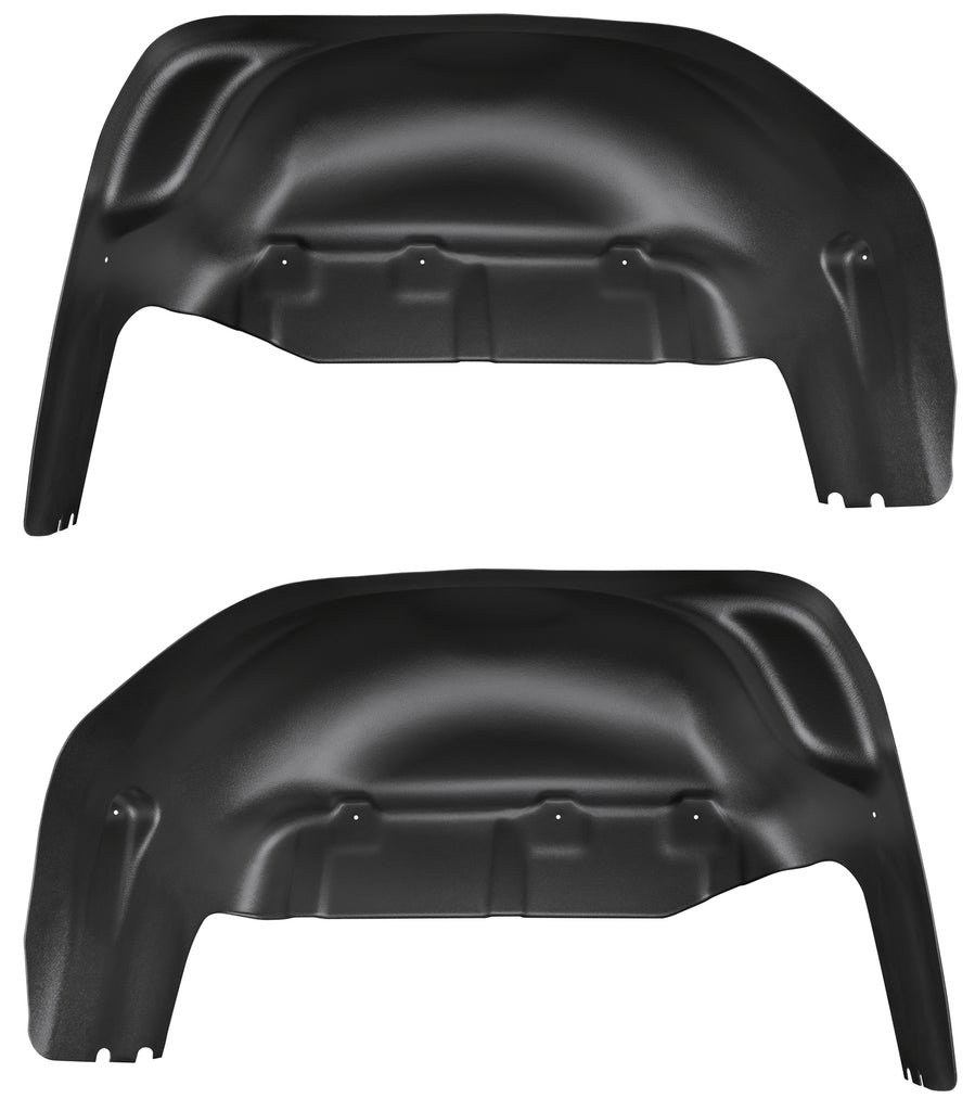 Husky Liners 19-23 GMC Sierra 1500 Black Rear Wheel Well Guards-Husky Liners-HSL79071