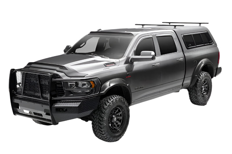 Husky Liners 19-23 RAM 2500/3500 DRT Style Fender Flares (Smooth) 4pc - Blk-Husky Liners-HSL2805938