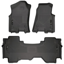 Load image into Gallery viewer, Husky Liners 19 Dodge Ram 1500 Quad Cab Weatherbeater Black Front &amp; 2nd Seat Floor Liners-Husky Liners-HSL94011