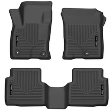 Load image into Gallery viewer, Husky Liners 20-21 Ford Escape All Models Exc Hybrid Weatherbeater Front and 2nd Seat Liners - BLK-Husky Liners-HSL95721
