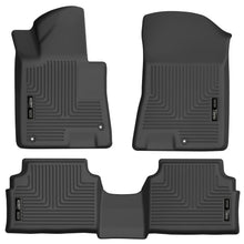 Load image into Gallery viewer, Husky Liners 20-21 Hyundai Sonata / 2021 Kia K5 Weatherbeater Front &amp; 2nd Seat Floor Liners - Black-Husky Liners-HSL95771