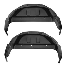 Load image into Gallery viewer, Husky Liners 20-22 Chevrolet Silverado 2500/3500 HD Rear Wheel Well Guards - Black - Black Ops Auto Works