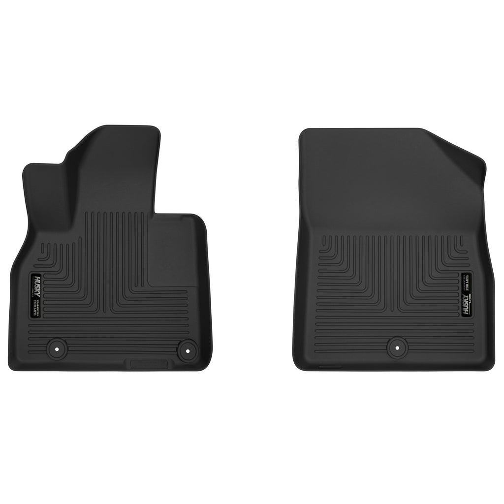 Husky Liners 20-22 Hyundai Palisade Black X-Act Contour Front Floor Liners-Husky Liners-HSL55251