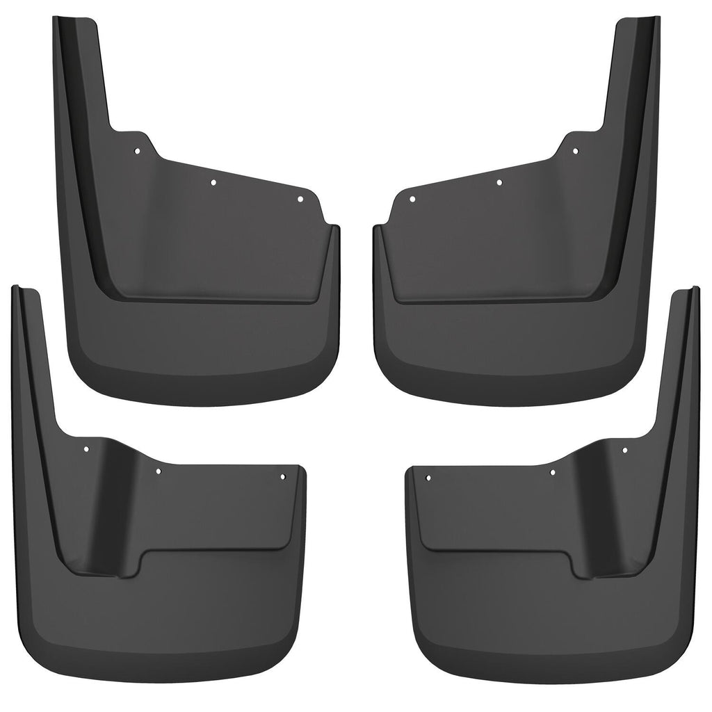 Husky Liners 20-23 GMC Sierra 2500/3500 HD (Excl. Dually) Front & Rear Mud Guards - Black-Husky Liners-HSL58296