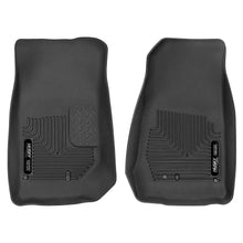 Load image into Gallery viewer, Husky Liners 2007-2014 Jeep Wrangler (2Dr/4Dr Unlimited) X-Act Contour Black Front Floor Liners-Husky Liners-HSL53571