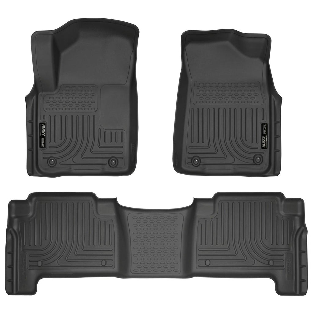 Husky Liners 2011 Infiniti QX56 WeatherBeater Combo Black Floor Liners-Husky Liners-HSL98611