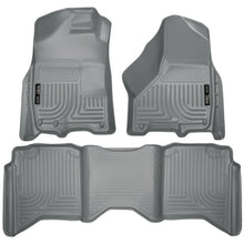 Load image into Gallery viewer, Husky Liners 2012 Dodge Ram 1500/2500/3500 Crew Cab WeatherBeater Combo Gray Floor Liners-Husky Liners-HSL99002