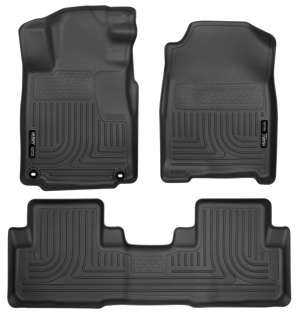 Husky Liners 2012 Honda CR-V WeatherBeater Combo Black Floor Liners-Husky Liners-HSL98451