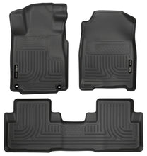 Load image into Gallery viewer, Husky Liners 2012 Honda CR-V WeatherBeater Combo Black Floor Liners-Husky Liners-HSL98451