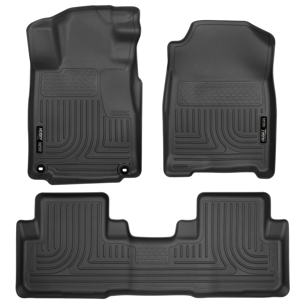 Husky Liners 2012 Honda CR-V WeatherBeater Combo Black Floor Liners-Husky Liners-HSL98451