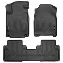 Load image into Gallery viewer, Husky Liners 2012 Honda CR-V WeatherBeater Combo Black Floor Liners-Husky Liners-HSL98451