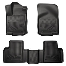Load image into Gallery viewer, Husky Liners 2012 Mercedes ML350 WeatherBeater Combo Black Floor Liners-Husky Liners-HSL98981