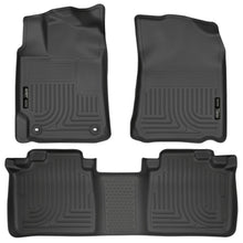 Load image into Gallery viewer, Husky Liners 2012 Toyota Camry WeatherBeater Combo Black Floor Liners-Husky Liners-HSL98901
