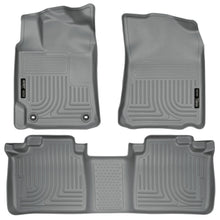 Load image into Gallery viewer, Husky Liners 2012 Toyota Camry WeatherBeater Combo Gray Floor Liners-Husky Liners-HSL98902
