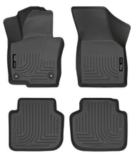 Load image into Gallery viewer, Husky Liners 2012 Volkswagen Passat WeatherBeater Combo Black Floor Liners-Husky Liners-HSL98681