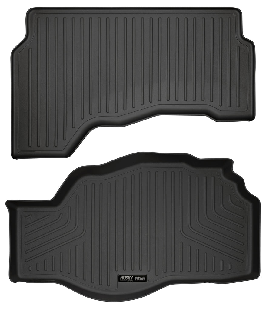 Husky Liners 2013-2016 Ford Fusion S Hybrid /SE Hybrid WeatherBeater Black Trunk Liner-Husky Liners-HSL43761