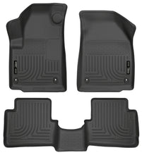 Load image into Gallery viewer, Husky Liners 2013 Dodge Dart WeatherBeater Black Front &amp; 2nd Seat Floor Liners-Husky Liners-HSL99021