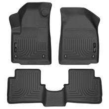 Load image into Gallery viewer, Husky Liners 2013 Dodge Dart WeatherBeater Black Front &amp; 2nd Seat Floor Liners-Husky Liners-HSL99021