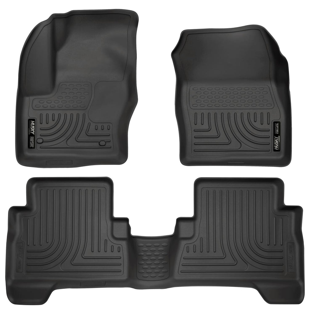 Husky Liners 2013 Ford Escape WeatherBeater Combo Black Floor Liners-Husky Liners-HSL99741