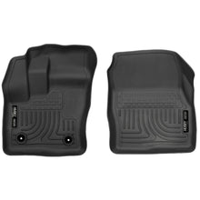 Load image into Gallery viewer, Husky Liners 2014-2015 Ford Transit Connect WeatherBeater Front Black Floor Liners-Husky Liners-HSL18321