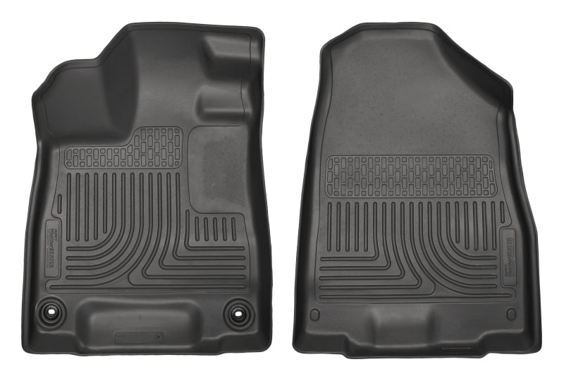 Husky Liners 2014 Acura MDX All Models Weatherbeater Black Front Floor Liners-Husky Liners-HSL18401