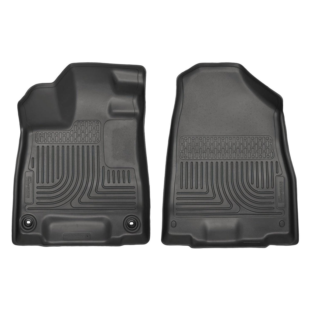 Husky Liners 2014 Acura MDX All Models Weatherbeater Black Front Floor Liners-Husky Liners-HSL18401