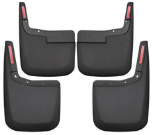 Load image into Gallery viewer, Husky Liners 2015-2017 Ford F-150 w/o Fender Flares Front and Rear Mud Guards - Black-Husky Liners-HSL58446