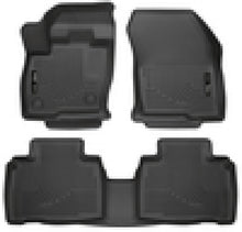 Load image into Gallery viewer, Husky Liners 2015 Ford Edge WeatherBeater Front &amp; 2nd Row Combo Black Floor Liners-Husky Liners-HSL98781