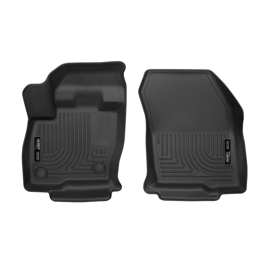 Husky Liners 2015+ Ford Edge X-Act Contour Black Front Floor Liners-Husky Liners-HSL52171
