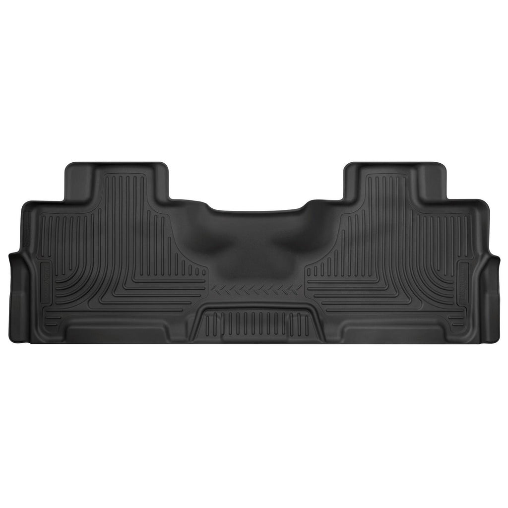 Husky Liners 2015 Ford Expedition/Lincoln Navigator WeatherBeater 2nd Row Black Floor Liner-Husky Liners-HSL14361