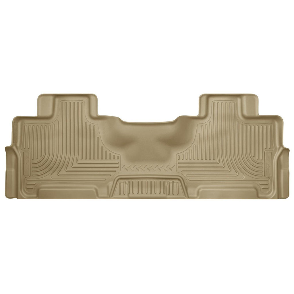Husky Liners 2015 Ford Expedition/Lincoln Navigator WeatherBeater 2nd Row Tan Floor Liner-Husky Liners-HSL14363