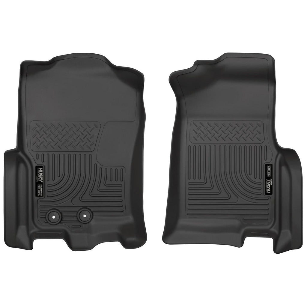 Husky Liners 2015 Ford Expedition/Lincoln Navigator WeatherBeater Front Black Floor Liners-Husky Liners-HSL18371