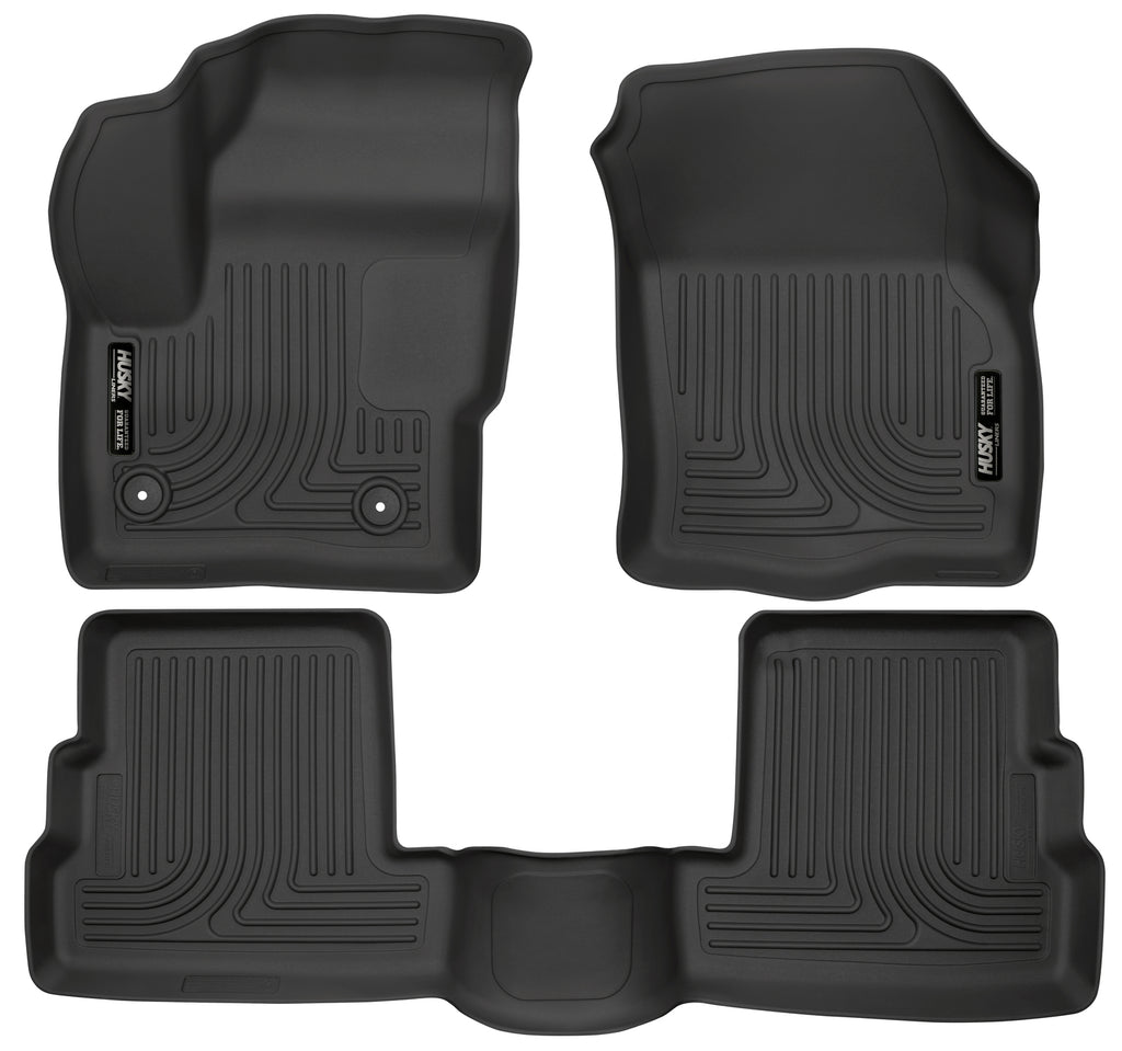 Husky Liners 2015 Lincoln MKC WeatherBeater Black Front & Second Seat Floor Liner-Husky Liners-HSL99301