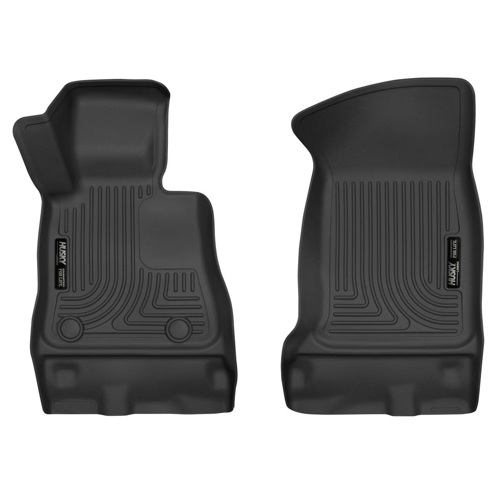 Husky Liners 2016+ Chevrolet Camaro X-Act Contour Black Front Floor Liners-Husky Liners-HSL52231